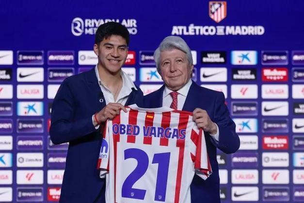 马竞21号迎来新主人，官方宣布奥贝德·巴尔加斯加盟