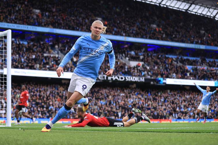 门将神勇扑救！谢尔基助攻哈兰德单刀球被果断化解