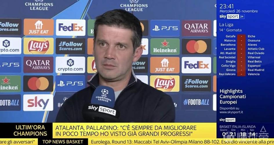 齐沃：欧冠本有机会做得更好，出局结果令人遗憾