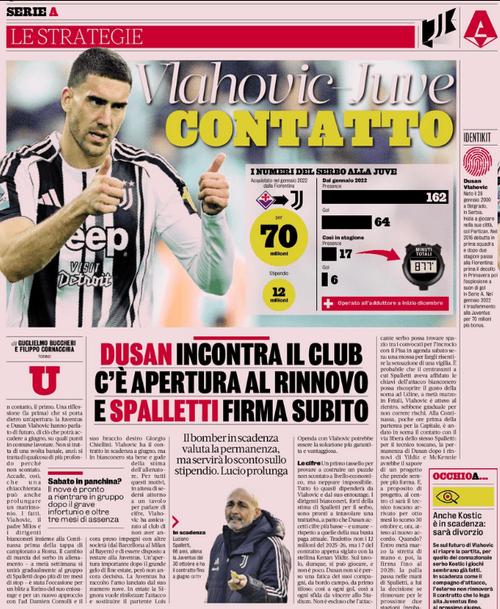 DV9留守尤文现转机，年薪700万签字费不足千万