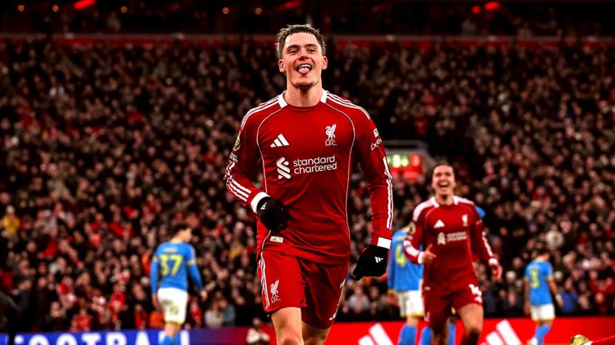 利物浦31狼队数据：射门204，射正93，得分机会11，角球110